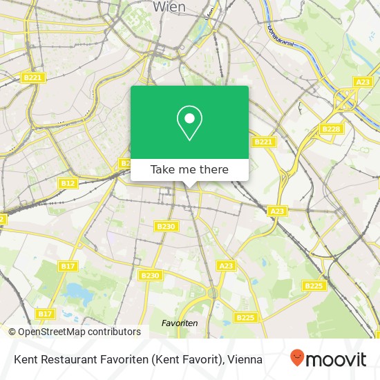 Kent Restaurant Favoriten (Kent Favorit) map