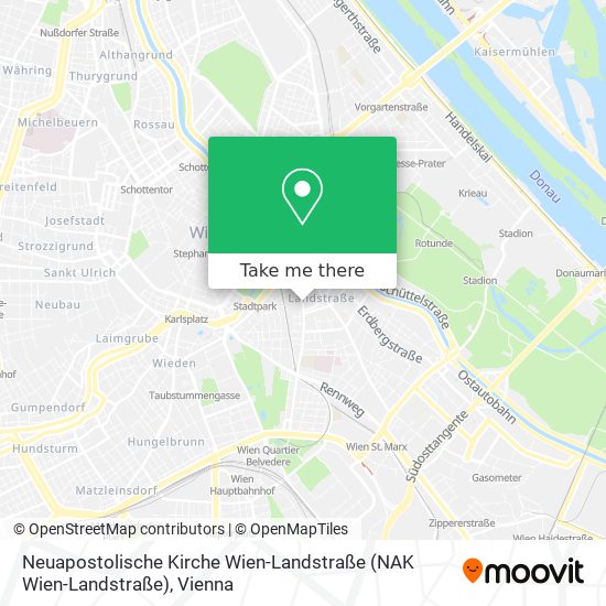 Neuapostolische Kirche Wien-Landstraße (NAK Wien-Landstraße) map