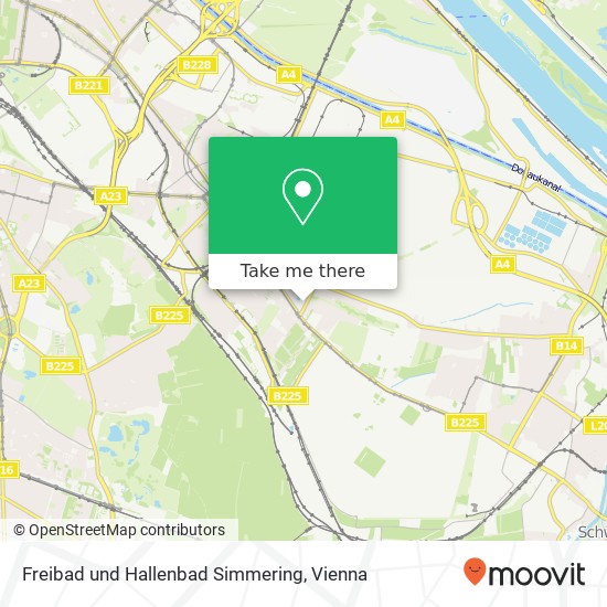 Freibad und Hallenbad Simmering map