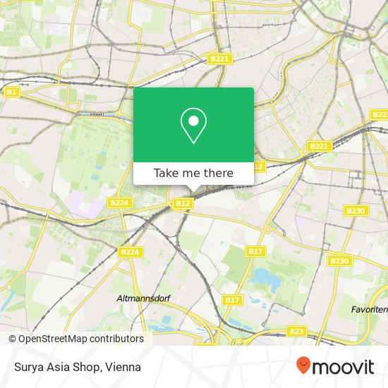 Surya Asia Shop map