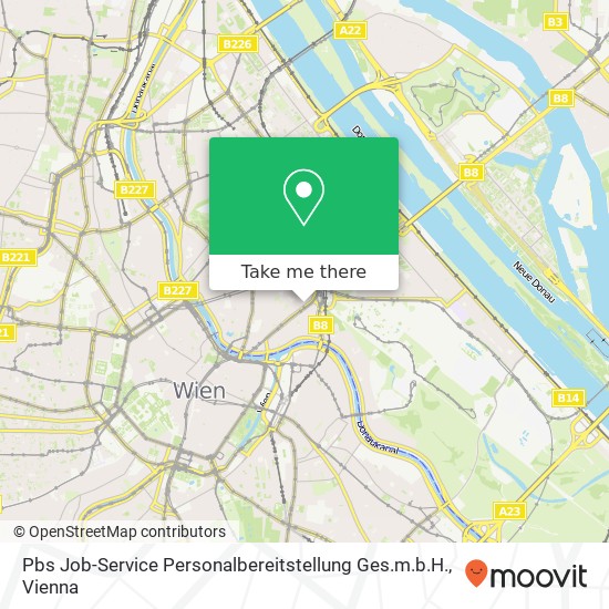 Pbs Job-Service Personalbereitstellung Ges.m.b.H. map