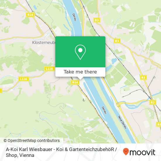 A-Koi Karl Wiesbauer - Koi & GartenteichzubehöR / Shop map