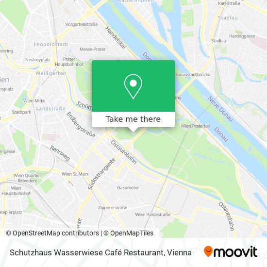 Schutzhaus Wasserwiese Café Restaurant map