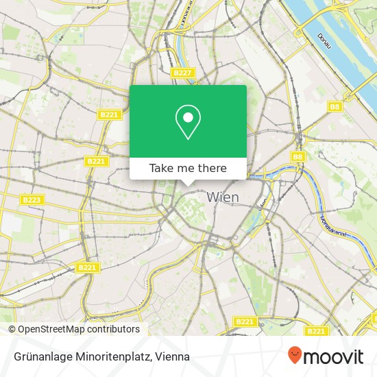 Grünanlage Minoritenplatz map