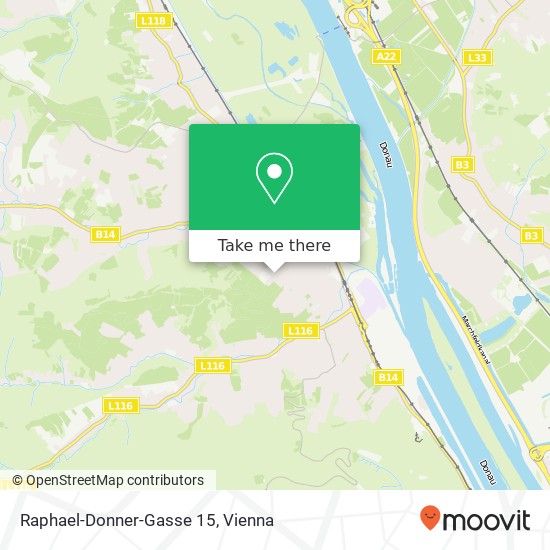 Raphael-Donner-Gasse 15 map