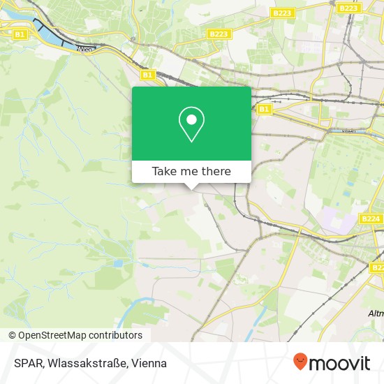 SPAR, Wlassakstraße map