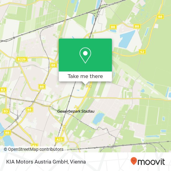 KIA Motors Austria GmbH map