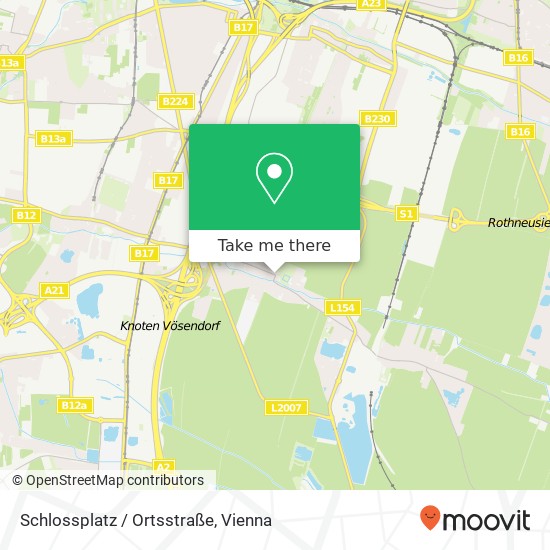 Schlossplatz / Ortsstraße map