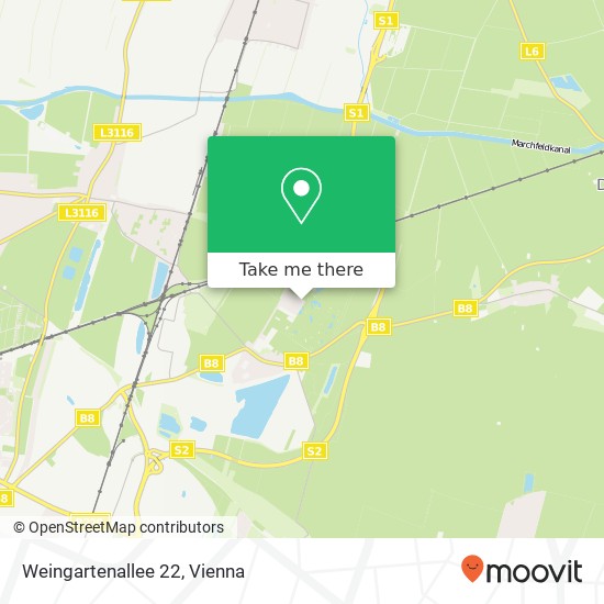 Weingartenallee 22 map
