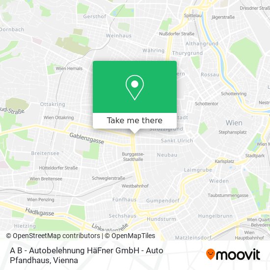 A B - Autobelehnung HäFner GmbH - Auto Pfandhaus map