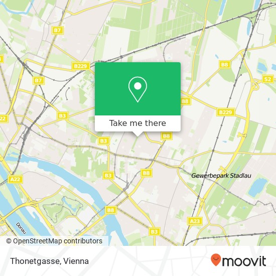 Thonetgasse map