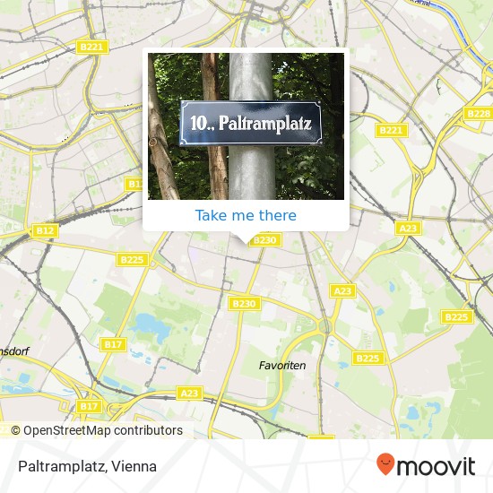 Paltramplatz map