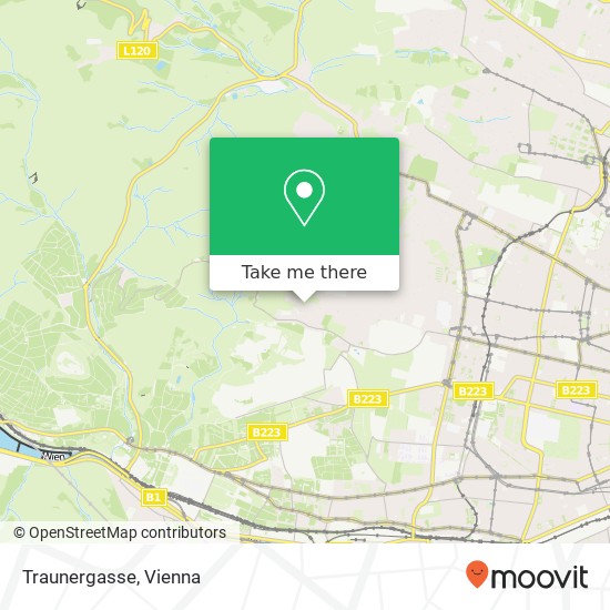 Traunergasse map