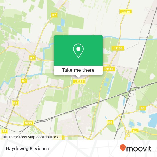 Haydnweg 8 map