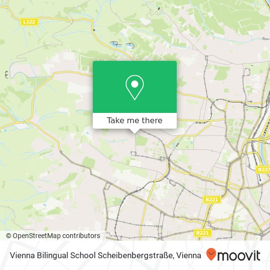 Vienna Bilingual School Scheibenbergstraße map