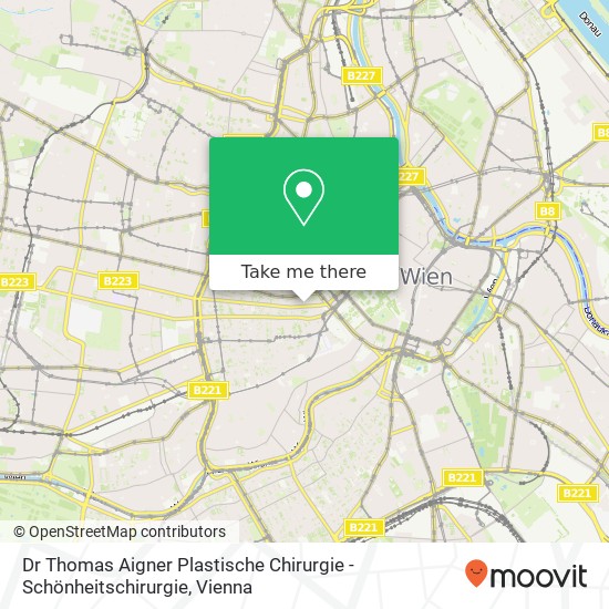 Dr Thomas Aigner Plastische Chirurgie - Schönheitschirurgie map