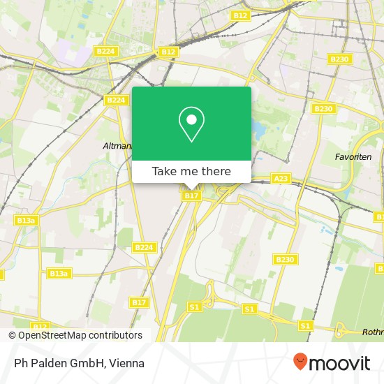 Ph Palden GmbH map