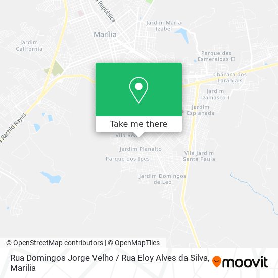 Rua Domingos Jorge Velho / Rua Eloy Alves da Silva map