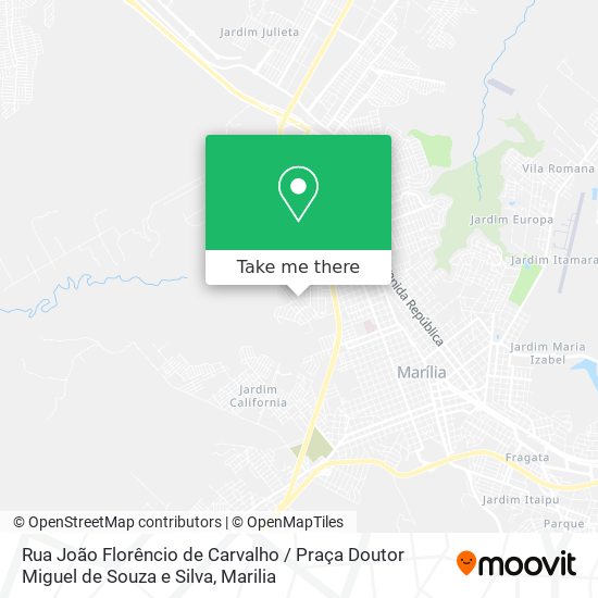 Rua João Florêncio de Carvalho / Praça Doutor Miguel de Souza e Silva map