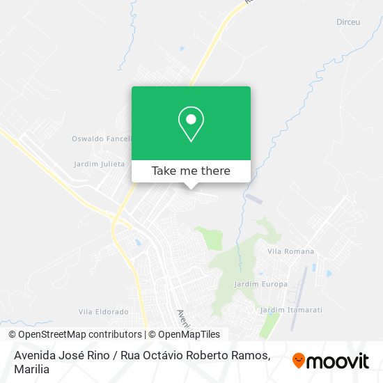 Avenida José Rino / Rua Octávio Roberto Ramos map