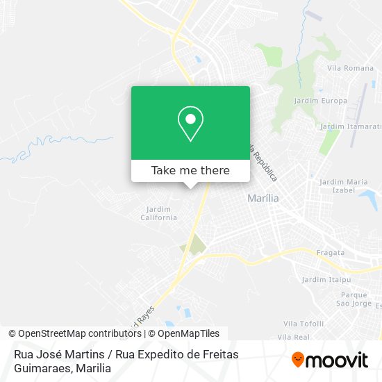 Rua José Martins / Rua Expedito de Freitas Guimaraes map