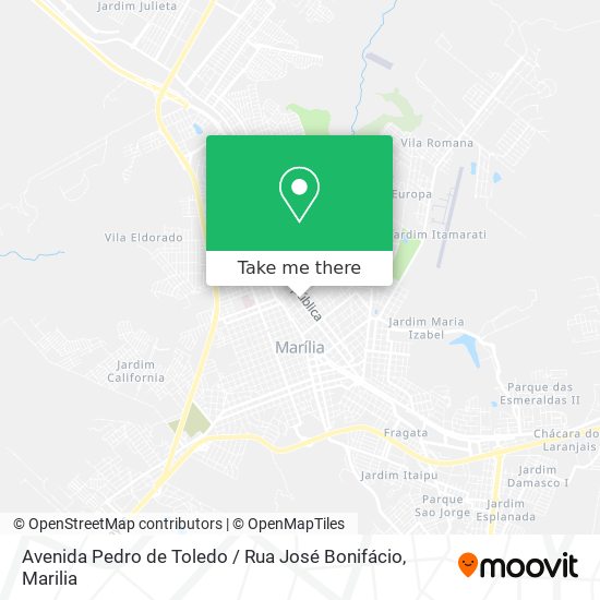 Avenida Pedro de Toledo / Rua José Bonifácio map