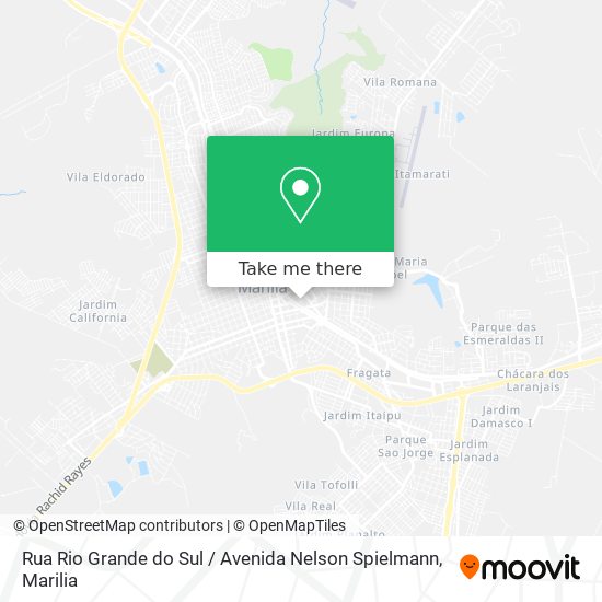 Rua Rio Grande do Sul / Avenida Nelson Spielmann map
