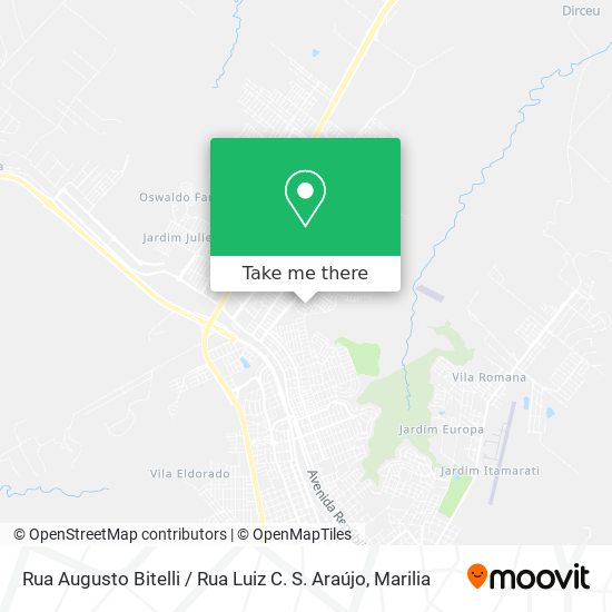 Rua Augusto Bitelli / Rua Luiz C. S. Araújo map