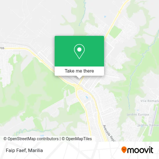 Faip Faef map