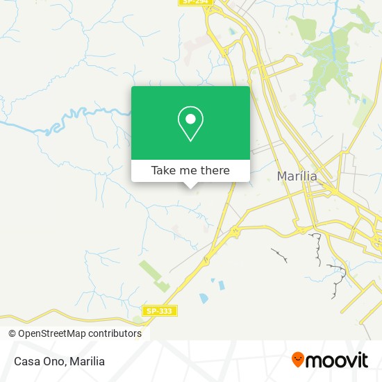 Mapa Casa Ono