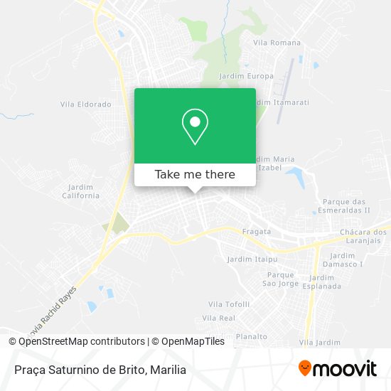 Praça Saturnino de Brito map