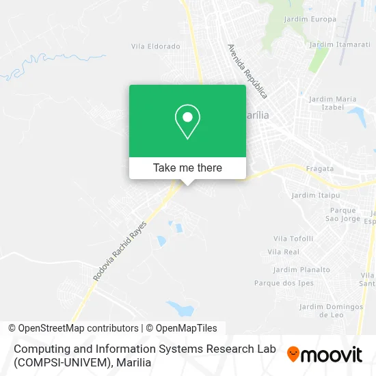 Computing and Information Systems Research Lab (COMPSI-UNIVEM) map