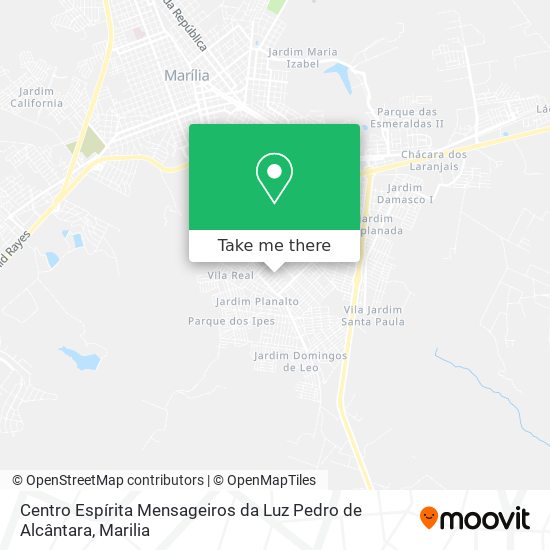 Centro Espírita Mensageiros da Luz Pedro de Alcântara map