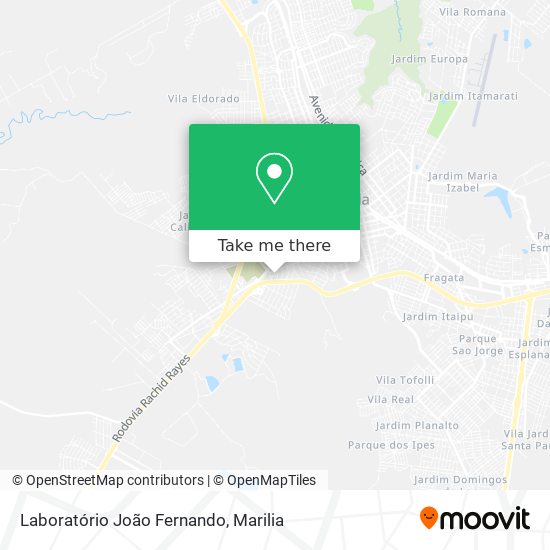 Laboratório João Fernando map