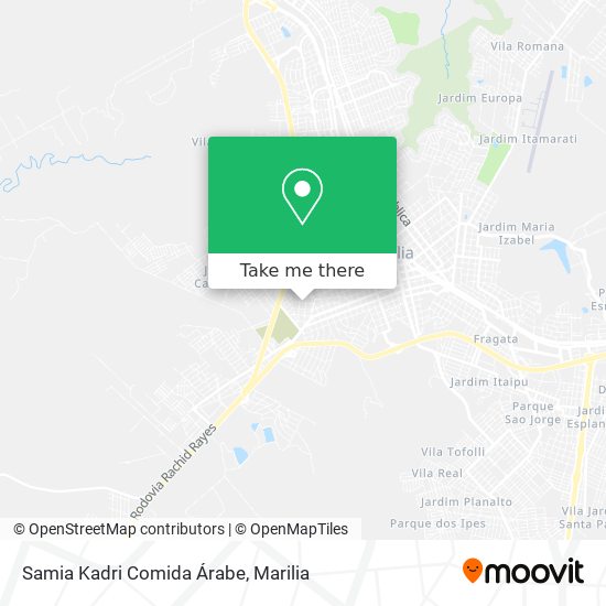 Samia Kadri Comida Árabe map