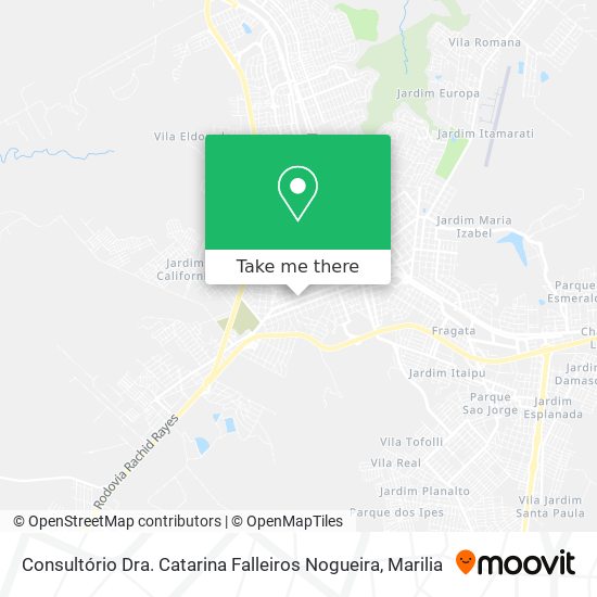 Consultório Dra. Catarina Falleiros Nogueira map