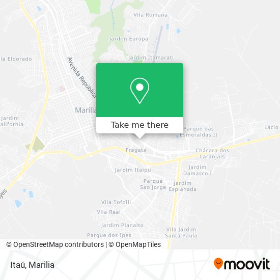 Itaú map