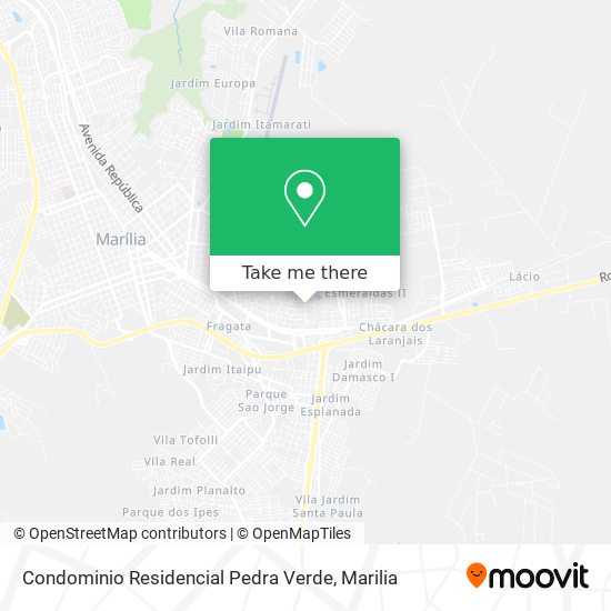 Condominio Residencial Pedra Verde map