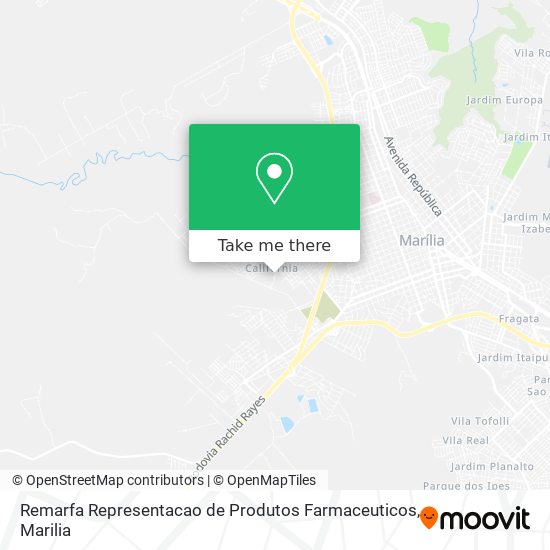 Remarfa Representacao de Produtos Farmaceuticos map