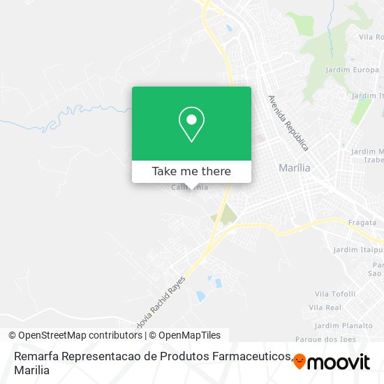 Mapa Remarfa Representacao de Produtos Farmaceuticos