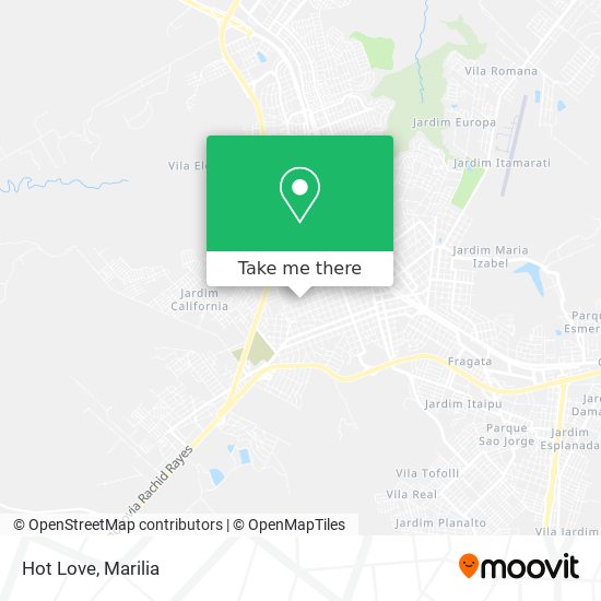 Hot Love map