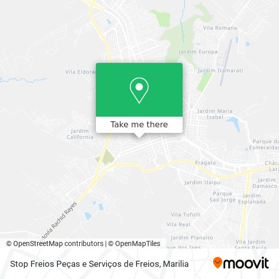 Stop Freios Peças e Serviços de Freios map