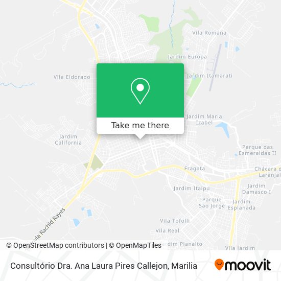 Consultório Dra. Ana Laura Pires Callejon map