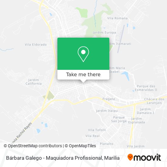 Bárbara Galego - Maquiadora Profissional map