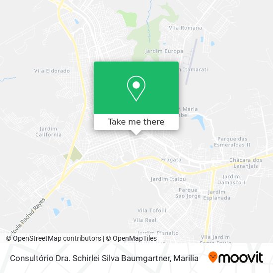 Consultório Dra. Schirlei Silva Baumgartner map