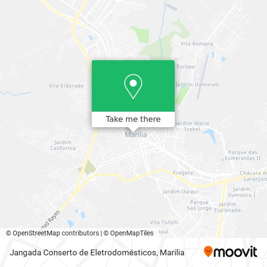 Jangada Conserto de Eletrodomésticos map