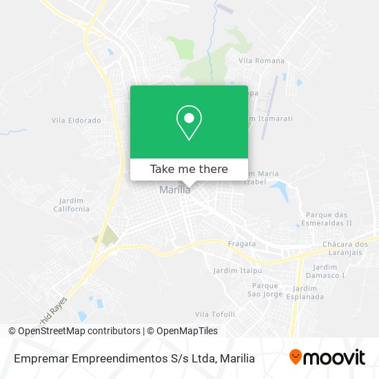 Mapa Empremar Empreendimentos S / s Ltda