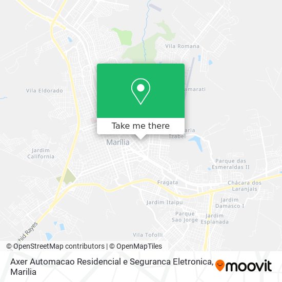 Axer Automacao Residencial e Seguranca Eletronica map