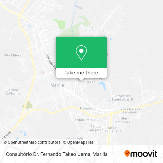 Consultório Dr. Fernando Takeo Uema map