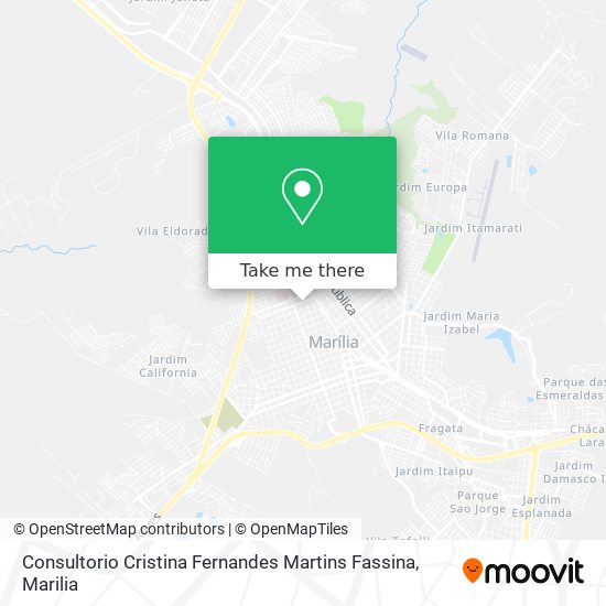 Consultorio Cristina Fernandes Martins Fassina map